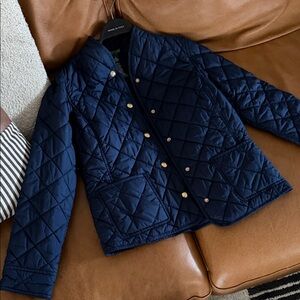 Ralph Lauren Midnight Blue Quilted Puffer Jacket
